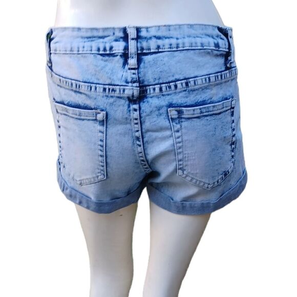 55503.Forever21 Bleached Jean Short Shorts Size 27 - Picture 3 of 5